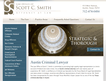 Tablet Screenshot of defenselawyer.net